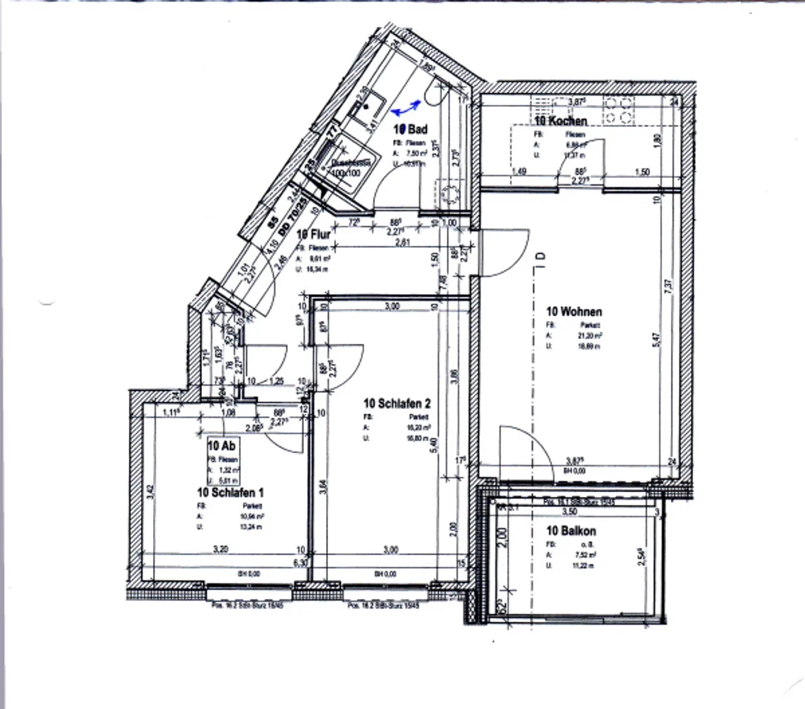 3 Zimmer Wohnung mit 76 m² in Hamburg – Bild 5