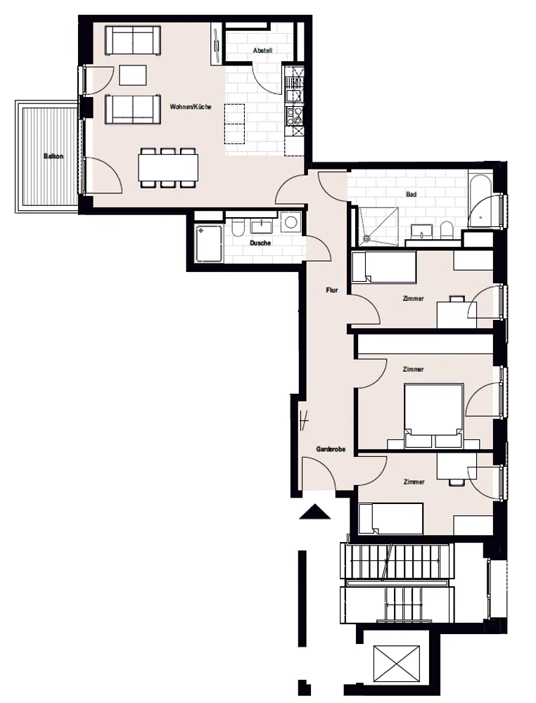 4 Zimmer Wohnung mit 103 m² in Hamburg – Bild 7