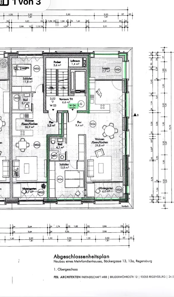 2 Zimmer Wohnung mit 77 m² in Regensburg – Bild 10