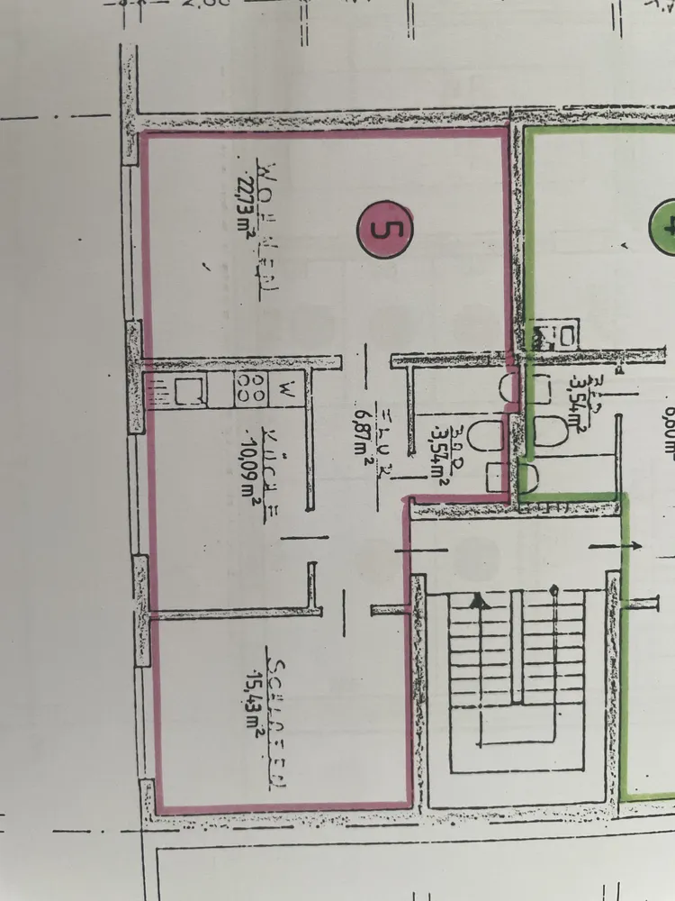 2 Zimmer Wohnung mit 57 m² in Karlsruhe – Bild 1