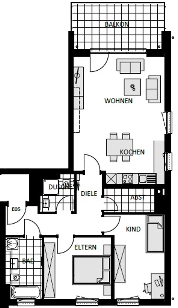 3 Zimmer Wohnung mit 91 m² in Leverkusen – Bild 10