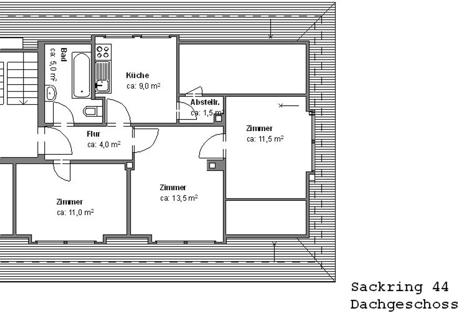 3 Zimmer Wohnung mit 60 m² in Braunschweig – Bild 6