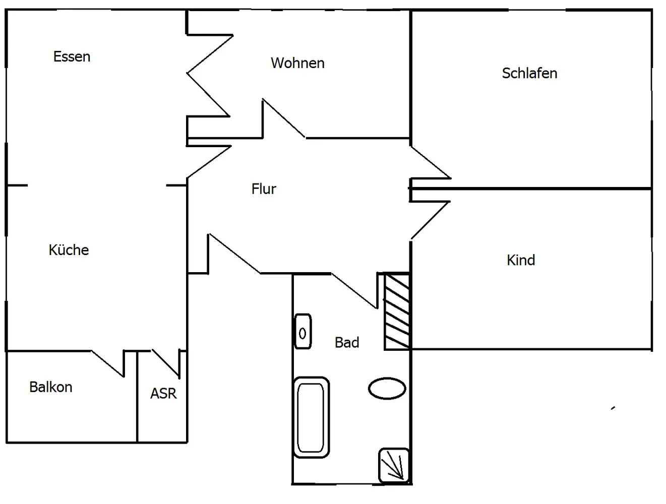 3 Zimmer Wohnung mit 80 m² in Pirna – Bild 11