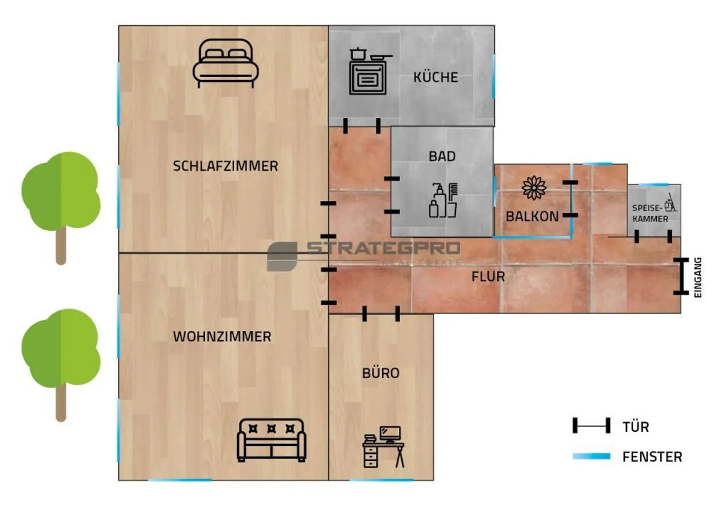 3 Zimmer Wohnung mit 114 m² in Mannheim – Bild 8