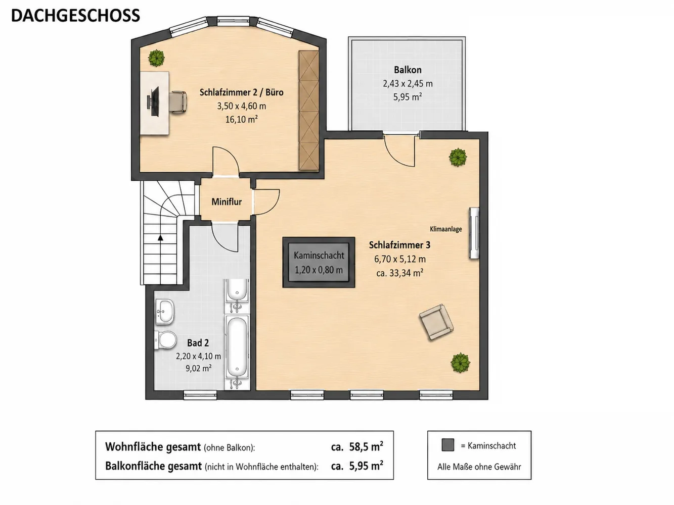 3 Zimmer Wohnung mit 150 m² in Köln – Bild 10