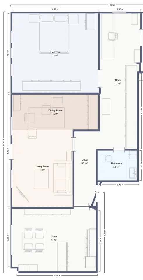 3 Zimmer Wohnung mit 90 m² in Coburg – Bild 5