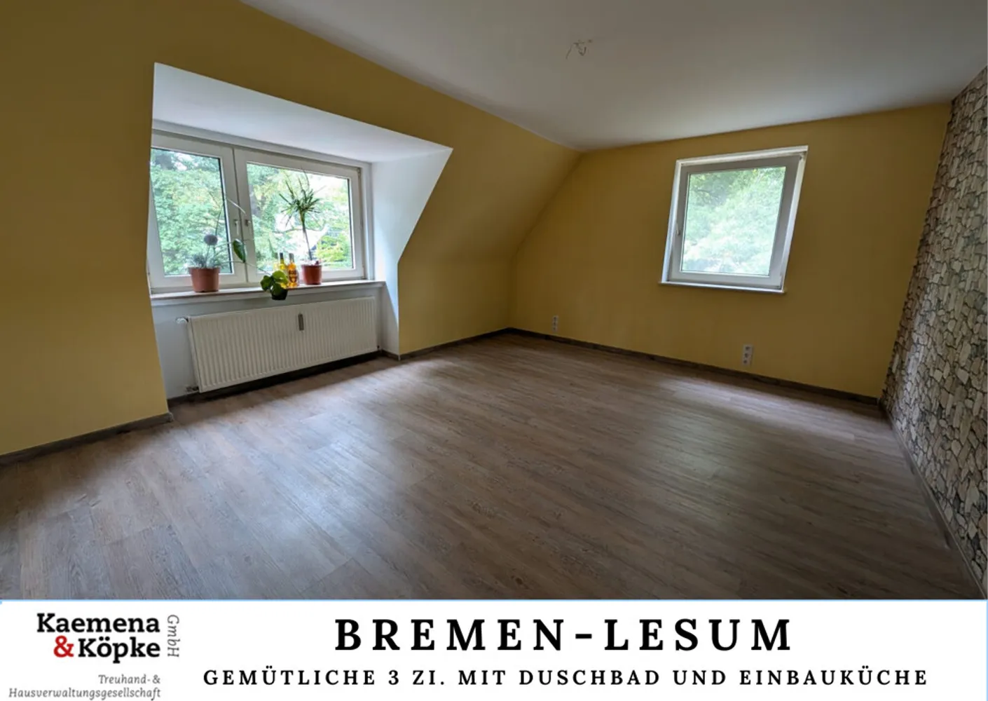 3 Zimmer Wohnung mit 70 m² in Bremen – Bild 1