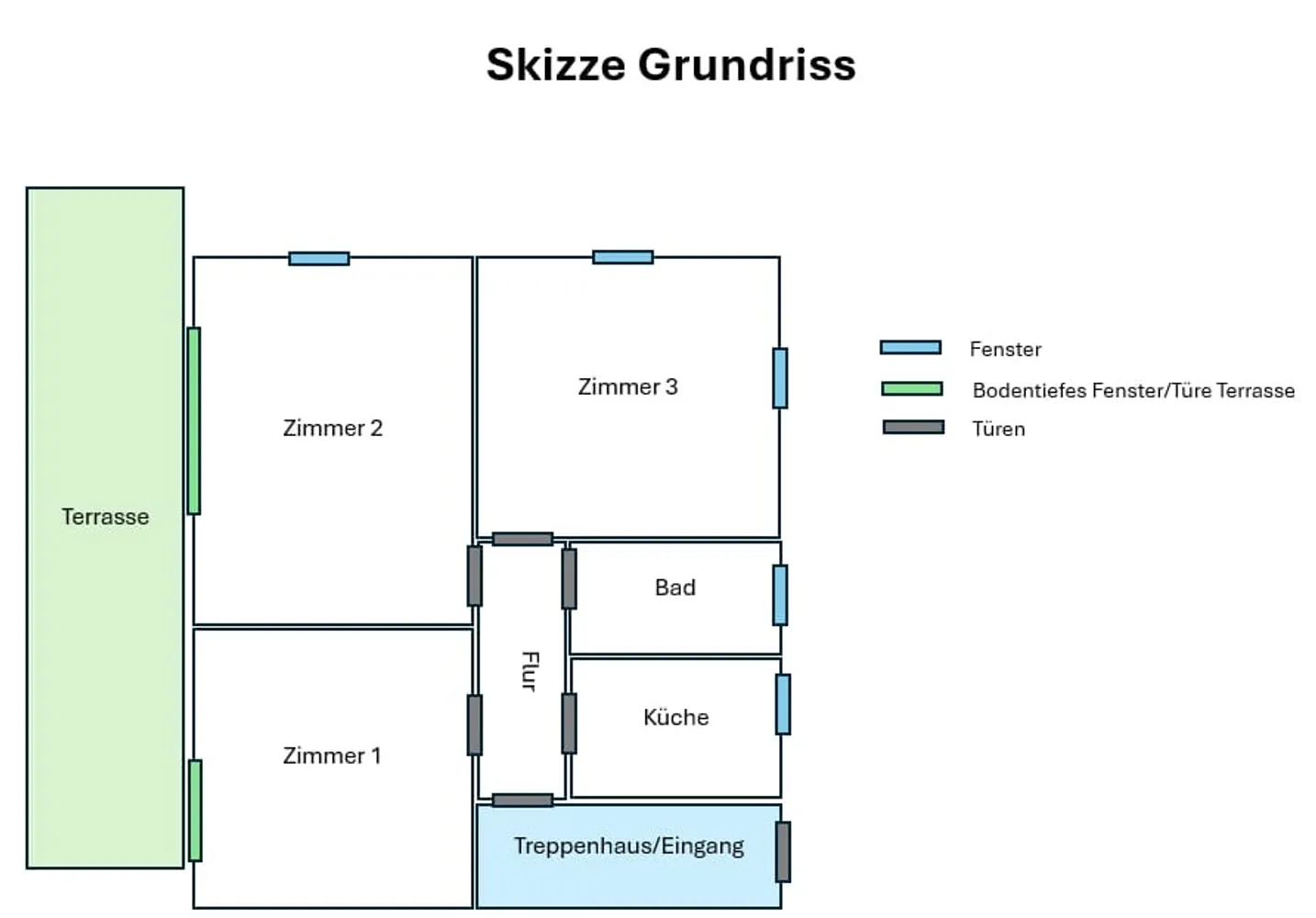 3 Zimmer Wohnung mit 64 m² in Stuttgart – Bild 6