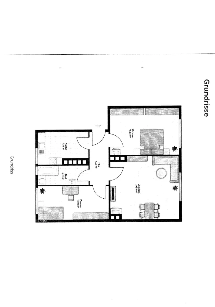 3 Zimmer Wohnung mit 63 m² in Kiel – Bild 1