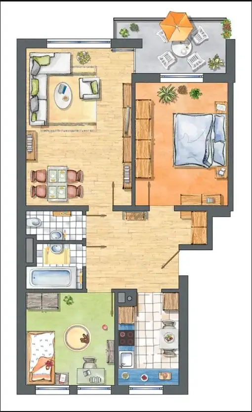 3 Zimmer Wohnung mit 82 m² in Fürstenfeldbruck – Bild 5