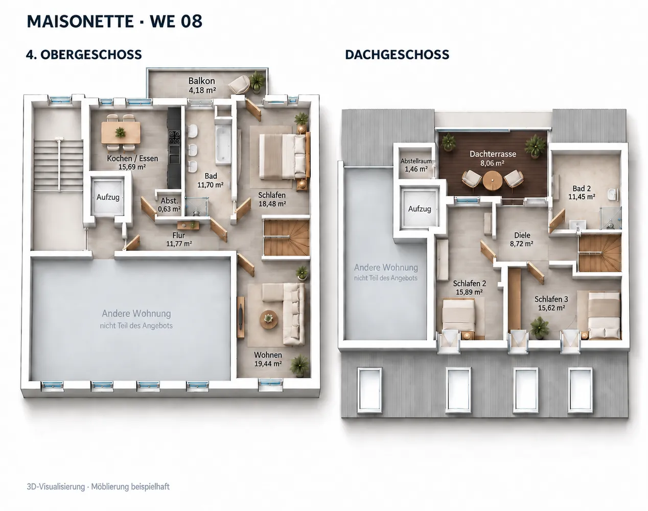 4 Zimmer Wohnung mit 150 m² in Ludwigshafen am Rhein – Bild 4