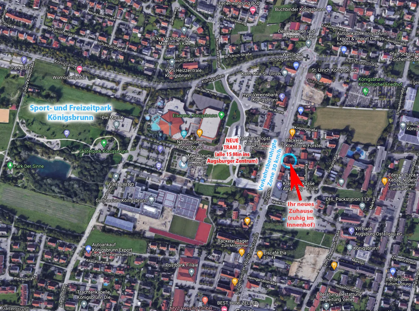 1 Zimmer Wohnung mit 35 m² in Augsburg – Bild 6