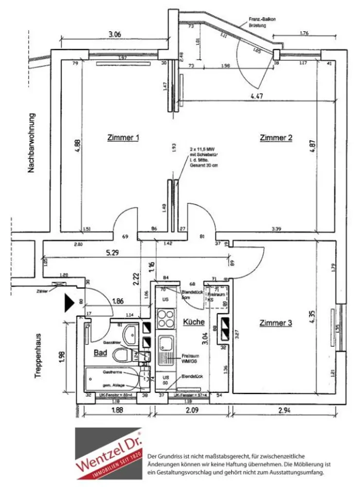 3 Zimmer Wohnung mit 70 m² in Hamburg – Bild 9