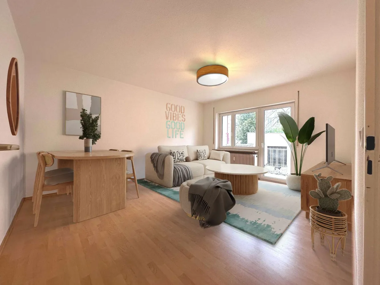 2 Zimmer Wohnung mit 58 m² in Nürnberg – Bild 1