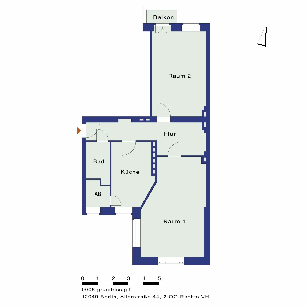2 Zimmer Wohnung mit 72 m² in Berlin – Bild 7