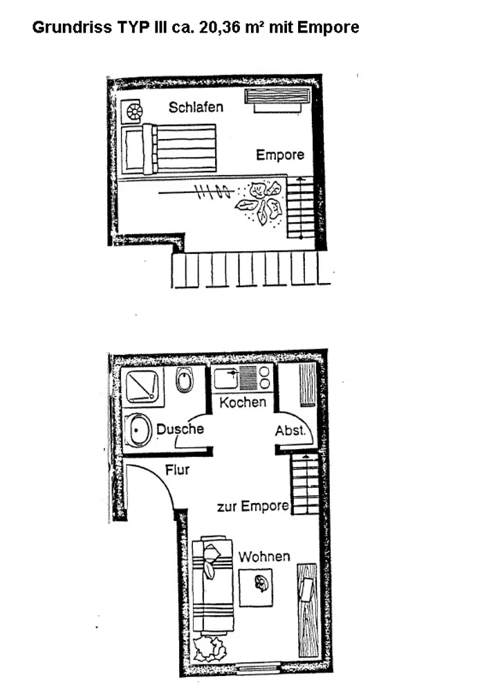 1 Zimmer Wohnung mit 20 m² in Flensburg – Bild 7