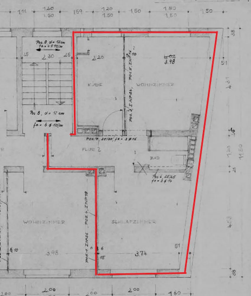 2 Zimmer Wohnung mit 44 m² in Hagen – Bild 8