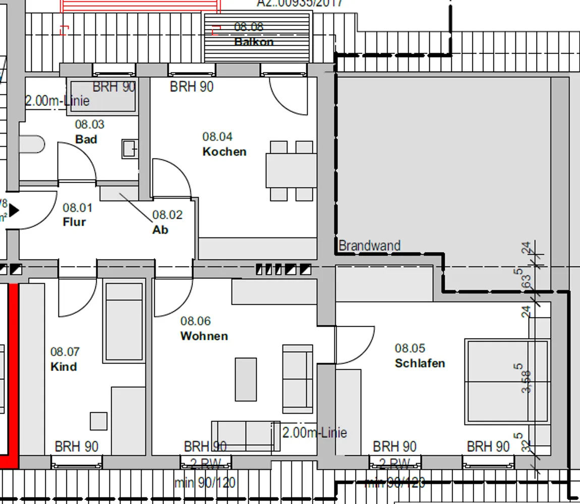 3 Zimmer Wohnung mit 78 m² in Münster – Bild 1