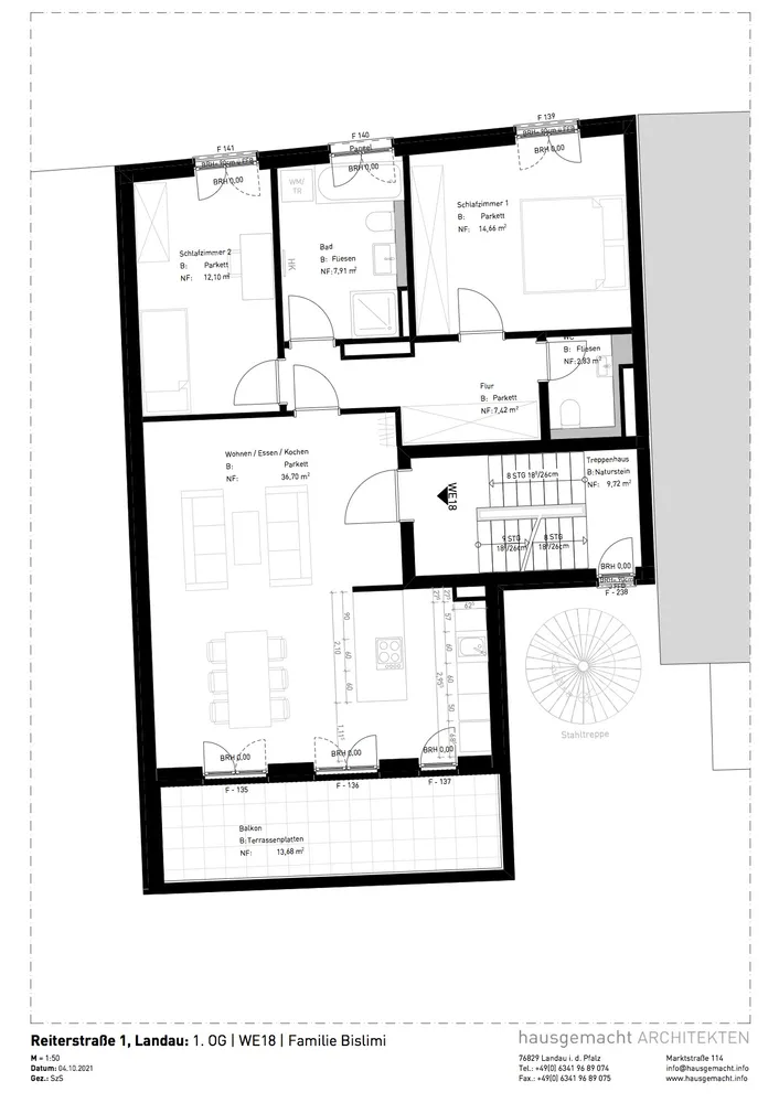 3 Zimmer Wohnung mit 85 m² in Landau in der Pfalz – Bild 3