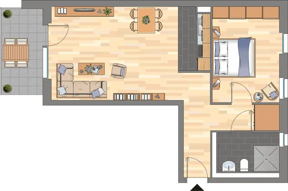 2 Zimmer Wohnung mit 62 m² in Aachen – Bild 5