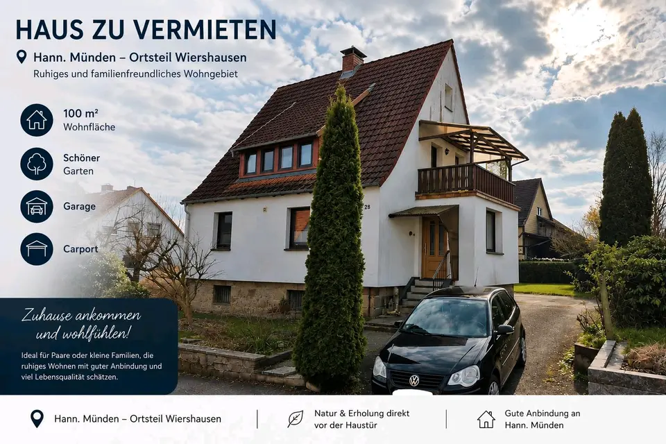 6 Zimmer Haus mit 100 m² in Kassel – Bild 2