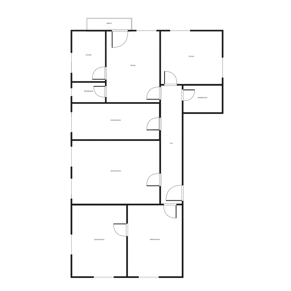 6 room apartment with 114 m² in Augsburg – Photo 2