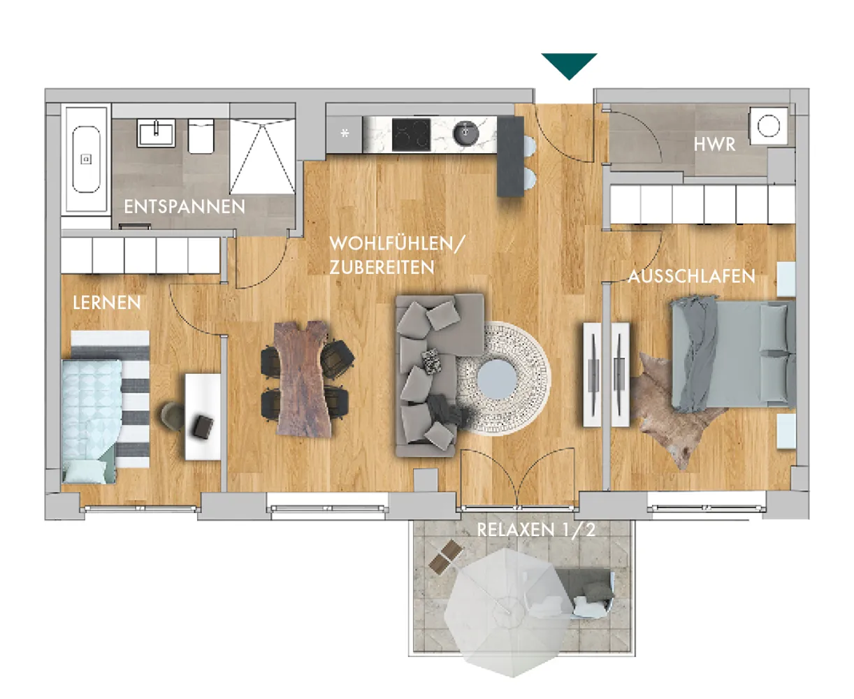 3 Zimmer Wohnung mit 71 m² in Chemnitz – Bild 9
