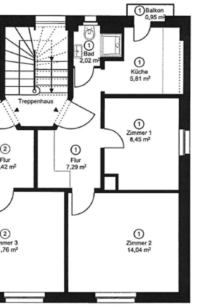 3 Zimmer Wohnung mit 51 m² in Stuttgart – Bild 7