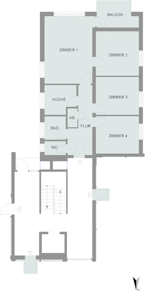 4 room apartment with 81 m² in Bremen – Photo 2