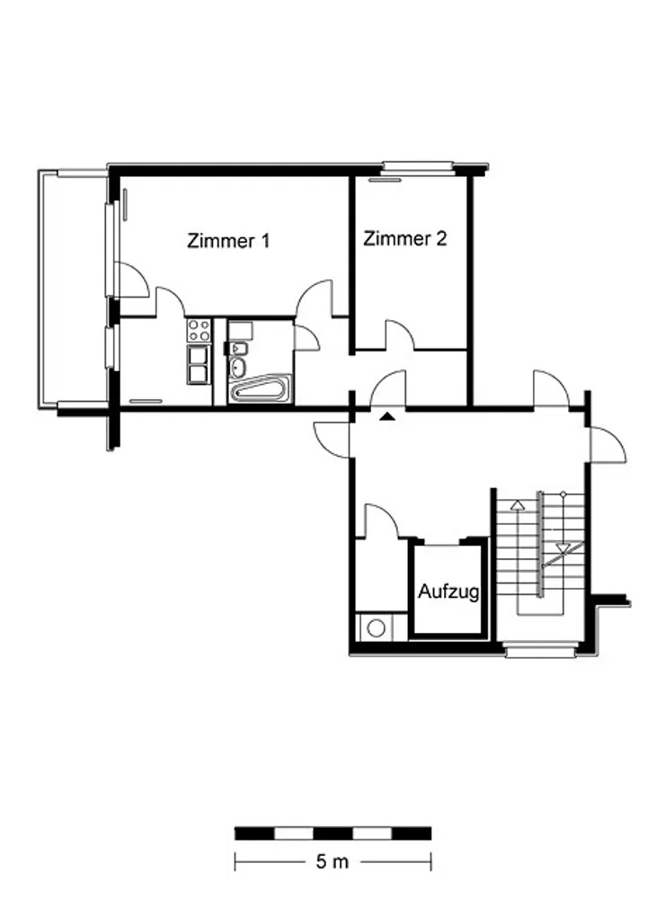 2 room apartment with 52 m² in Berlin – Photo 3
