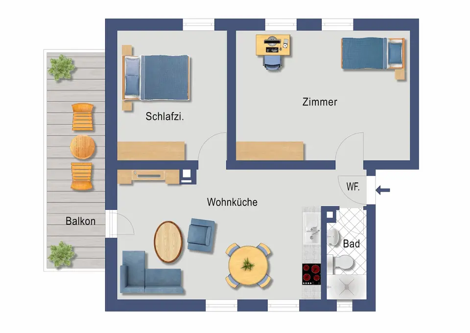 3 Zimmer Wohnung mit 71 m² in Northeim – Bild 5