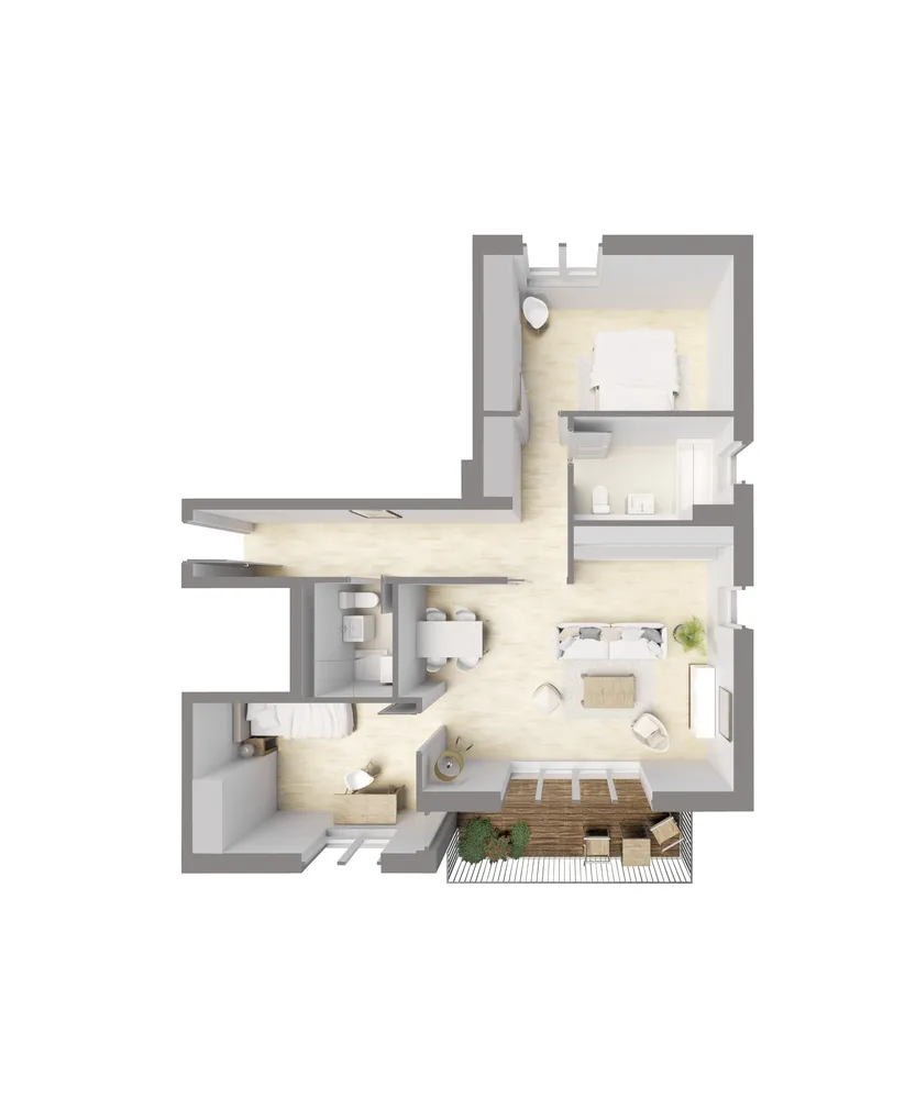 3 Zimmer Wohnung mit 94 m² in Offenbach am Main – Bild 8