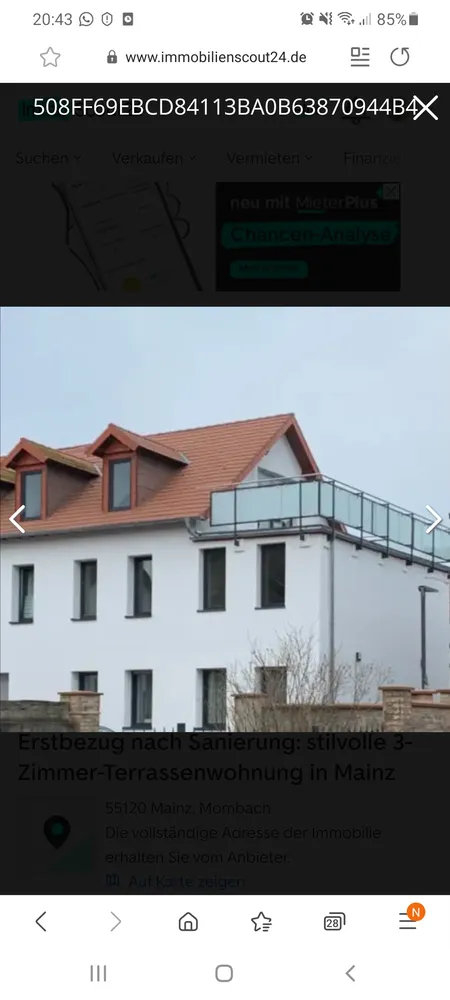 3 Zimmer Wohnung mit 86 m² in Mainz – Bild 1