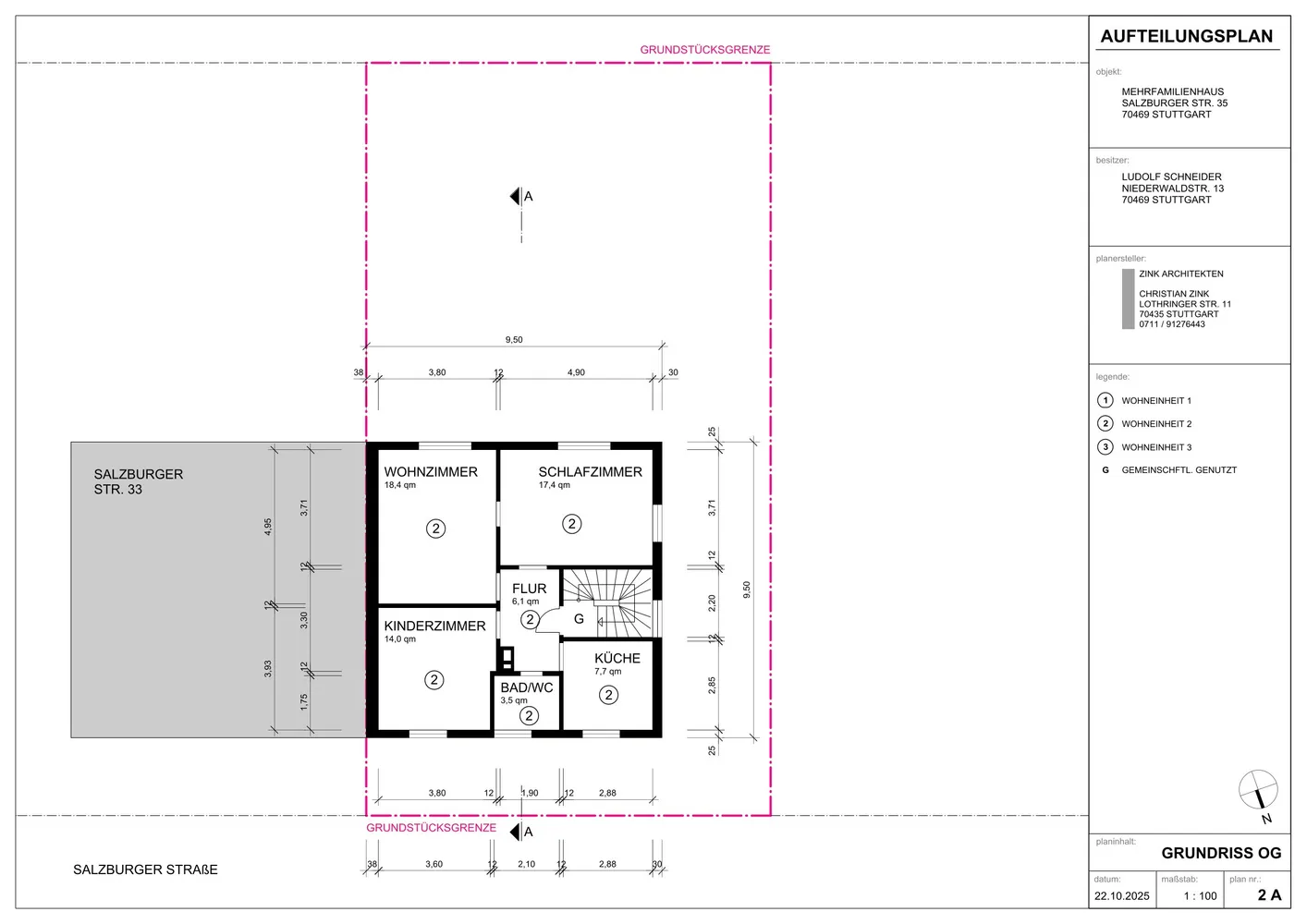 3 Zimmer Wohnung mit 67 m² in Stuttgart – Bild 5