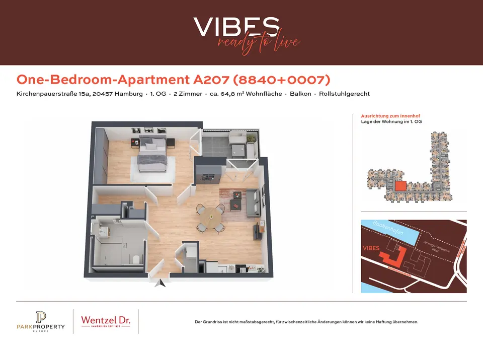 2 Zimmer Wohnung mit 65 m² in Hamburg – Bild 8