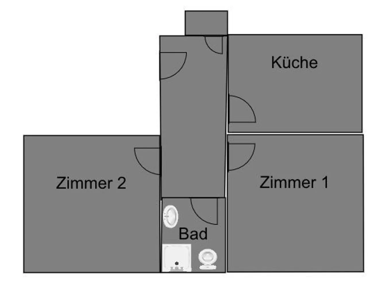3 Zimmer Wohnung mit 49 m² in Essen – Bild 2
