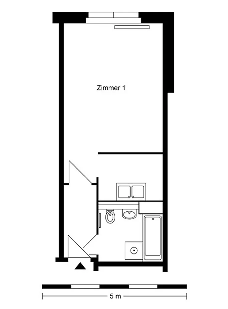 1 Zimmer Wohnung mit 26 m² in Berlin – Bild 3