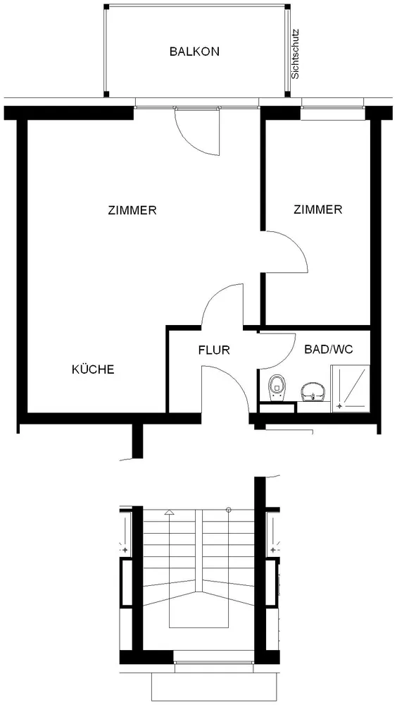 2 Zimmer Wohnung mit 49 m² in Braunschweig – Bild 4