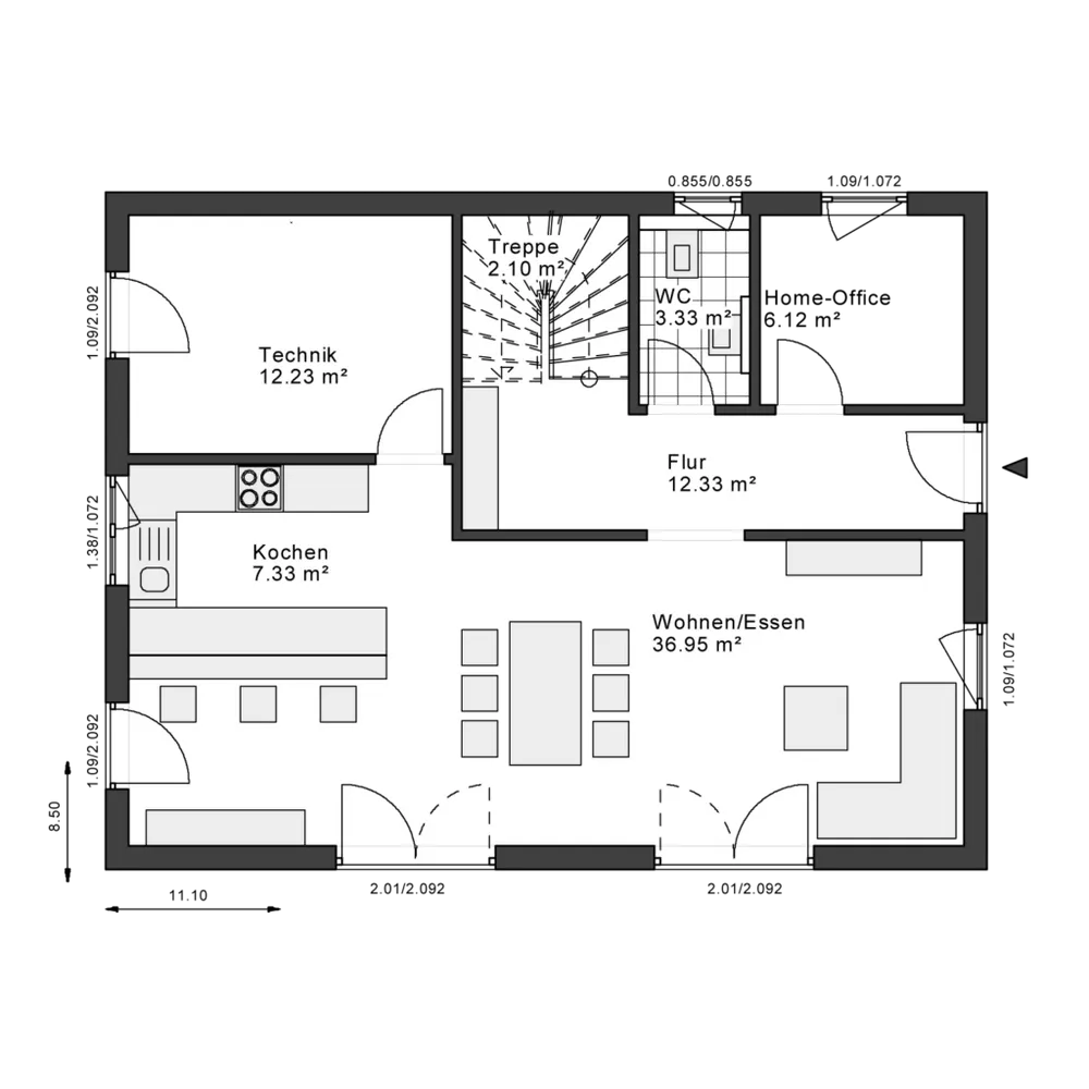 5 Zimmer Haus mit 160 m² in Herne – Bild 4