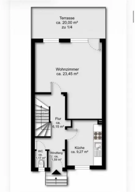 5 Zimmer Haus mit 100 m² in Bremen – Bild 5