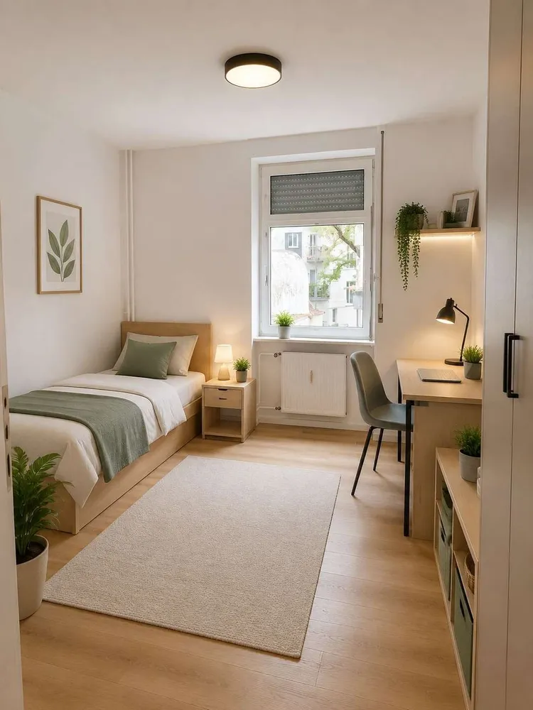 1 Zimmer Wohnung mit 25 m² in Mannheim – Bild 1
