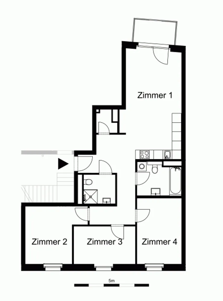 4 Zimmer Wohnung mit 89 m² in Berlin – Bild 4