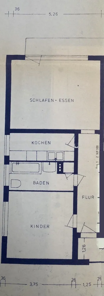 2 Zimmer Wohnung mit 55 m² in Norderstedt – Bild 2