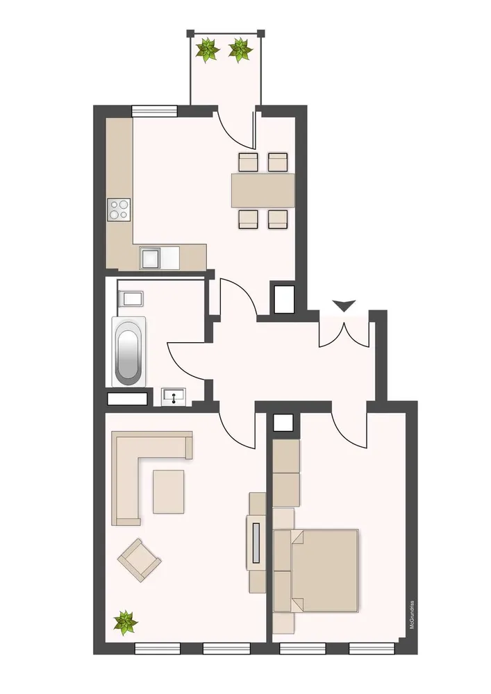 2 Zimmer Wohnung mit 66 m² in Leipzig – Bild 5