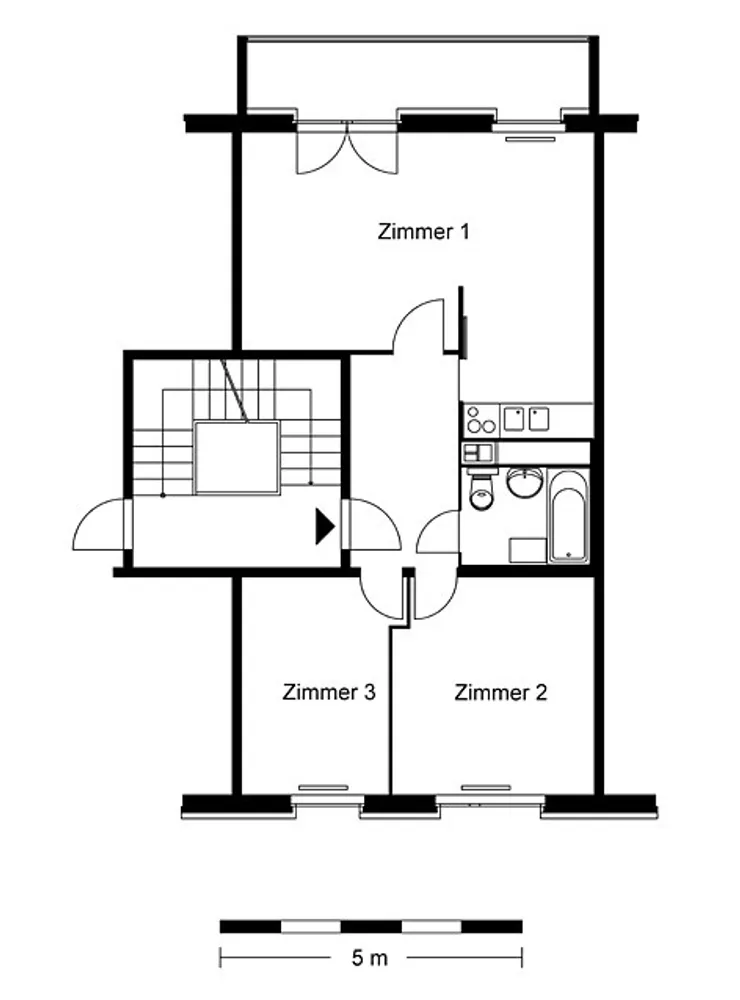 3 room apartment with 57 m² in Berlin – Photo 6