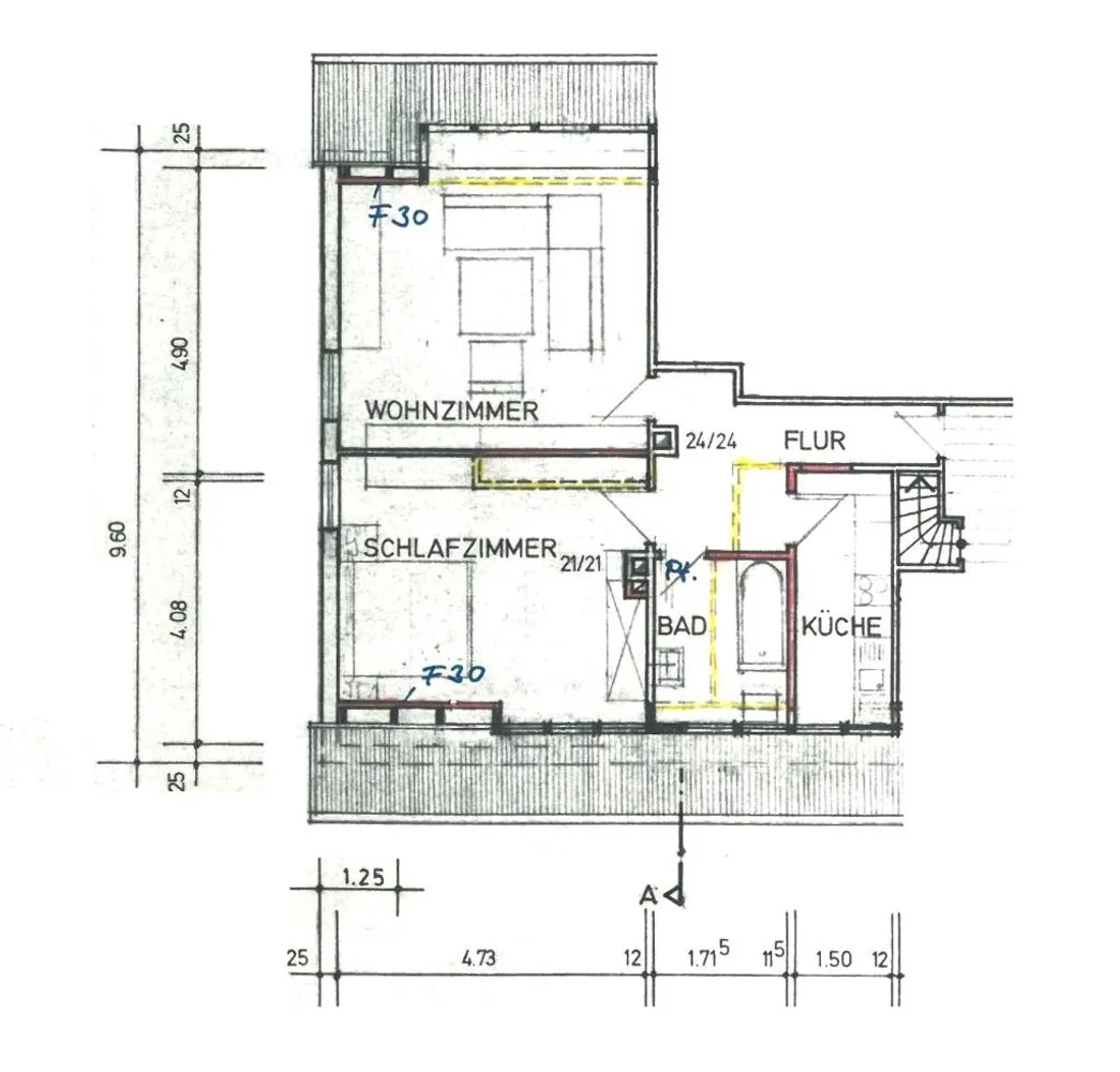 2 Zimmer Wohnung mit 55 m² in Nürnberg – Bild 8