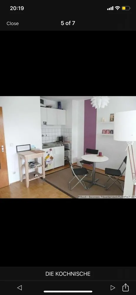 1 Zimmer Wohnung mit 30 m² in Münster – Bild 3