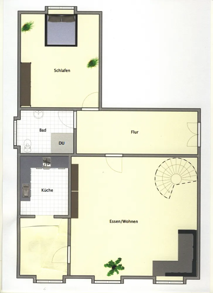 3 Zimmer Wohnung mit 94 m² in Dresden – Bild 2