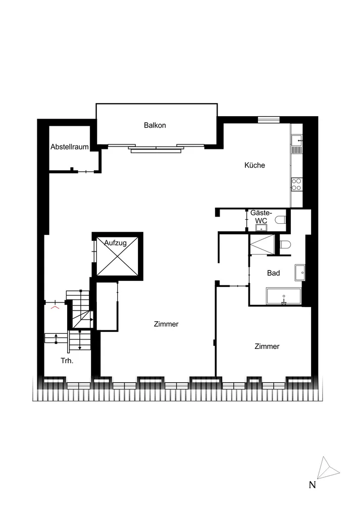 4 Zimmer Wohnung mit 189 m² in Düsseldorf – Bild 11