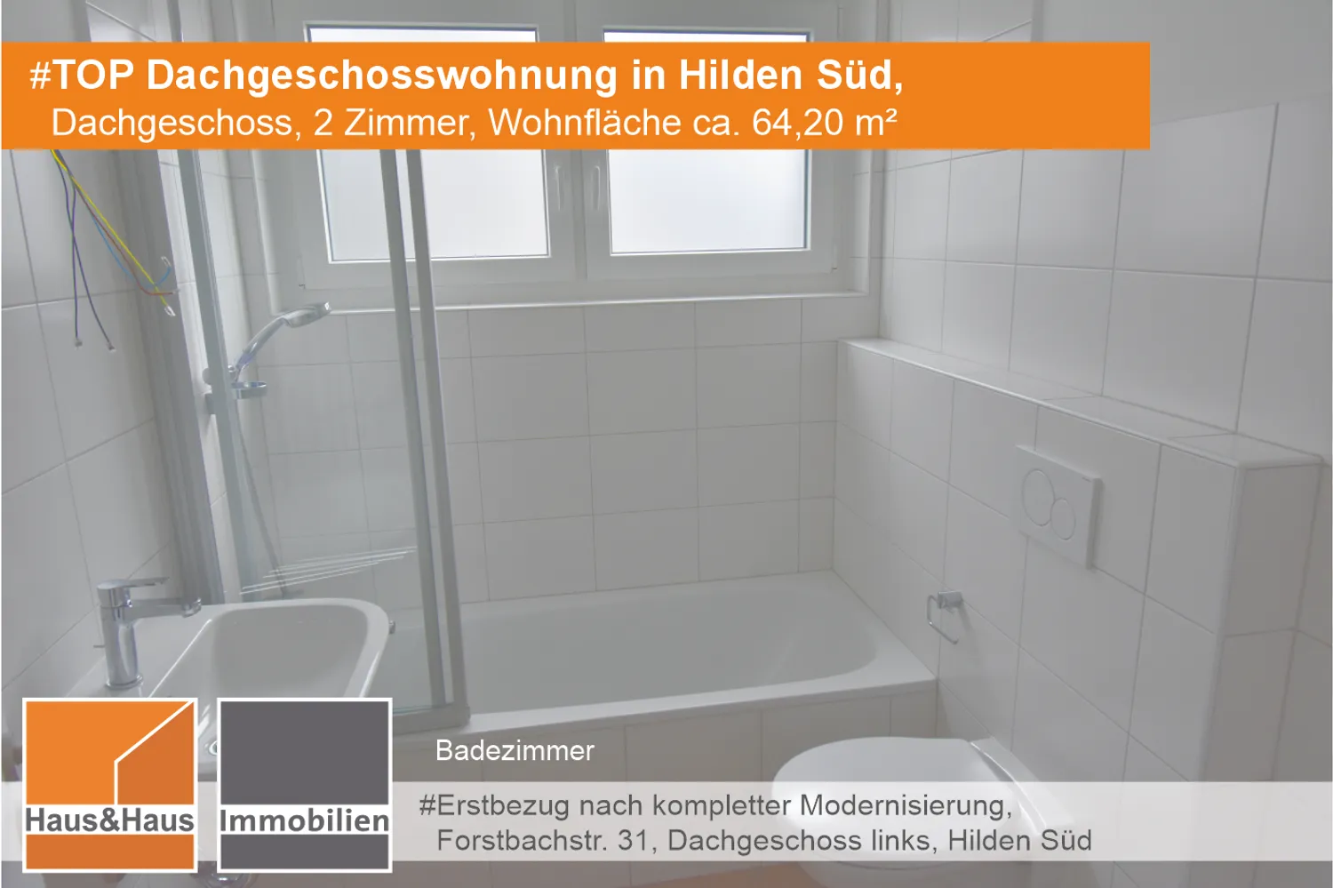 2 Zimmer Wohnung mit 64 m² in Hilden – Bild 7